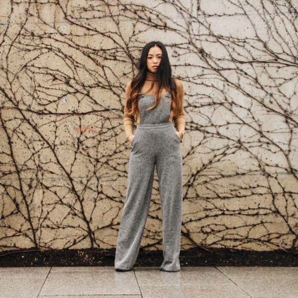 Abercrombie Dark Grey Jumpsuit